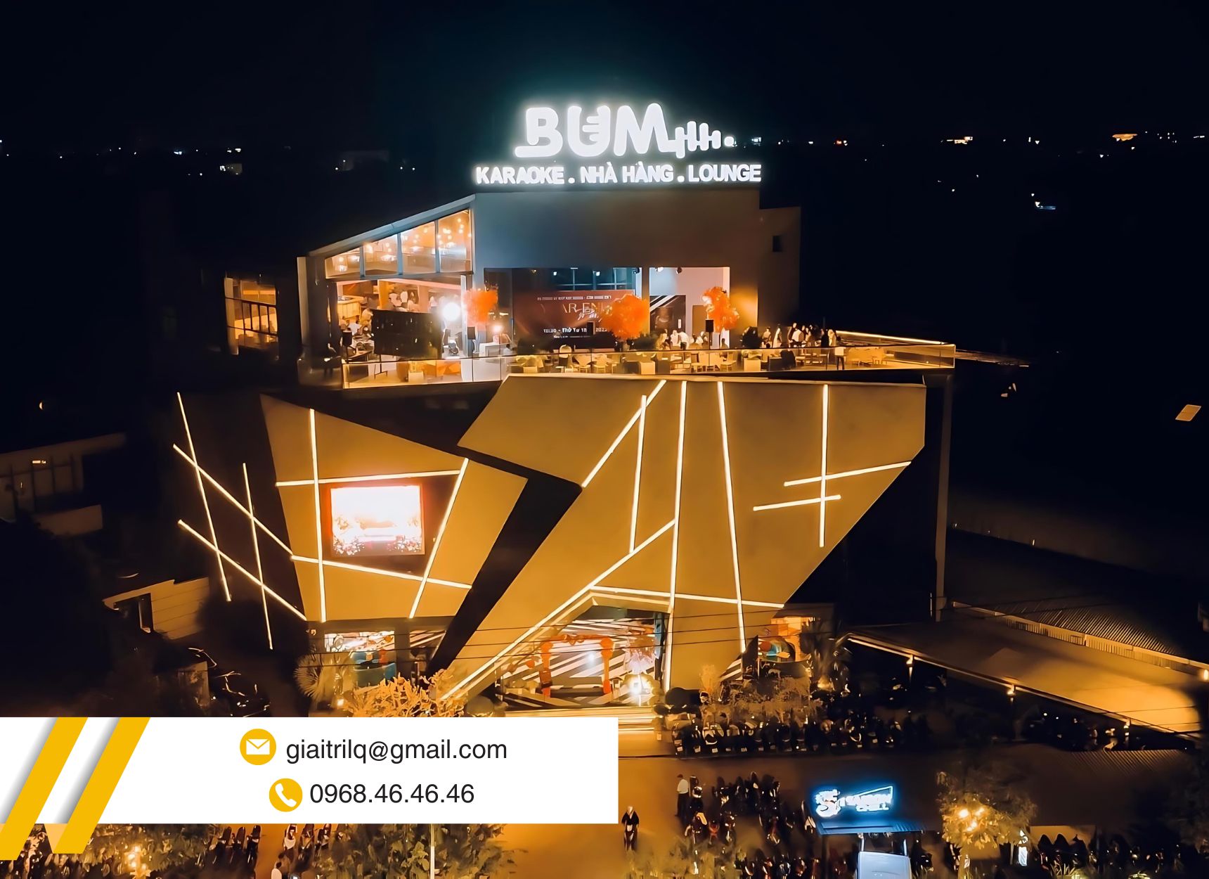 Những ưu điểm nổi bật khi tổ chức tiệc tại BUM